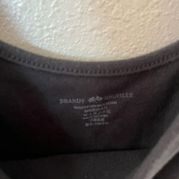 Brandy Melville Victoria Tank Top in Black - Picture 5 of 5